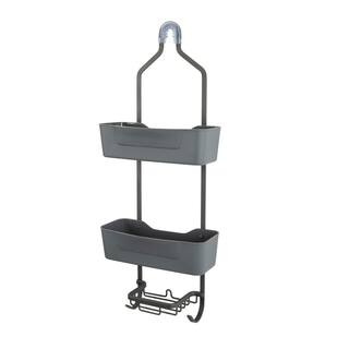 Bath Bliss Aluminum Shower Caddy in Grey 24531-ALU-GREY