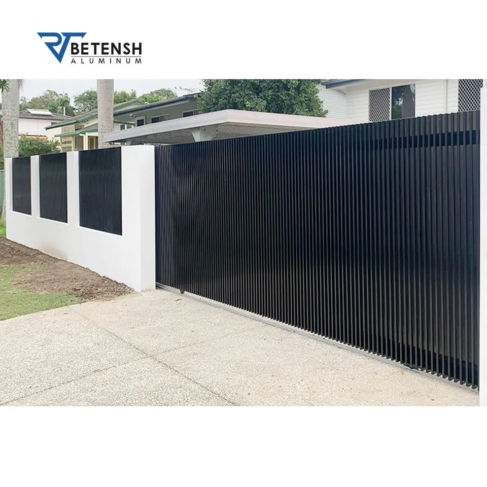 High End Commercial Panels Private Wholesale Factory Directly Supply Garden Extruded Aluminum Panels Blade Fence