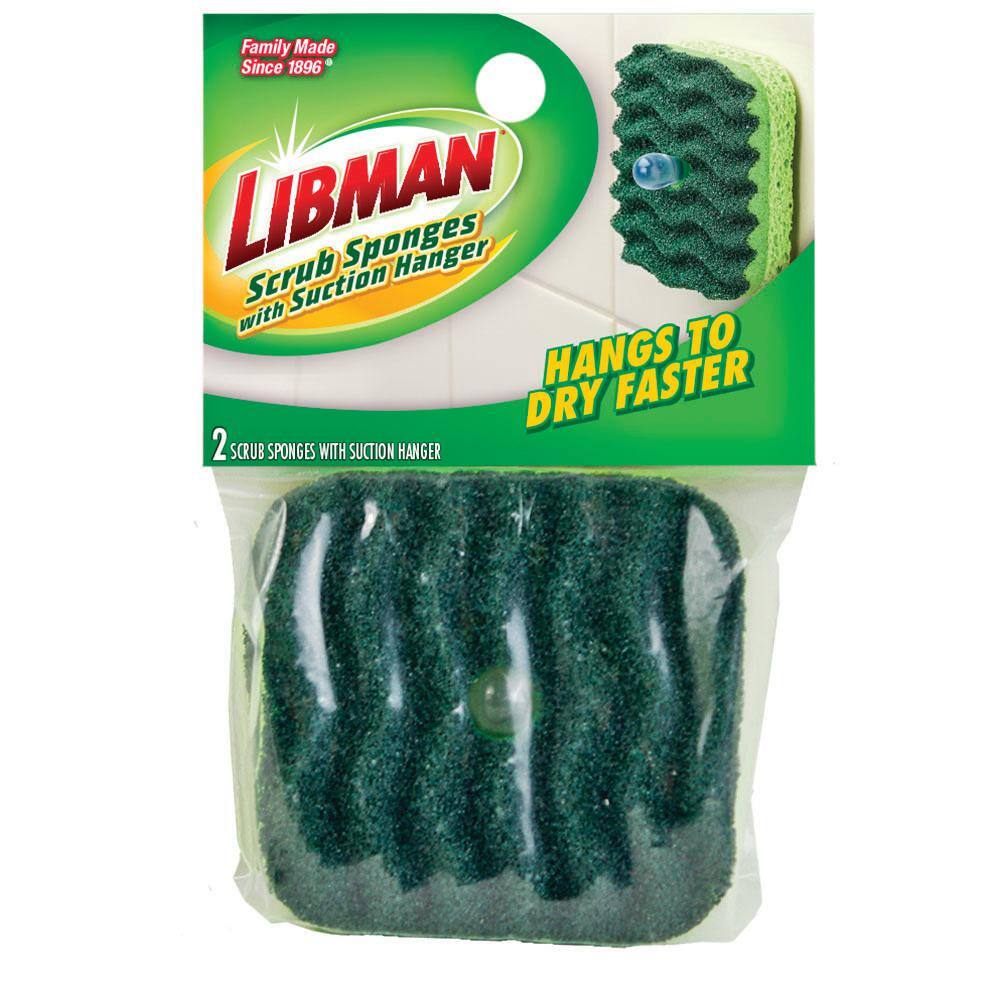 Libman Suction Cup Sponge (12-Count) 1542