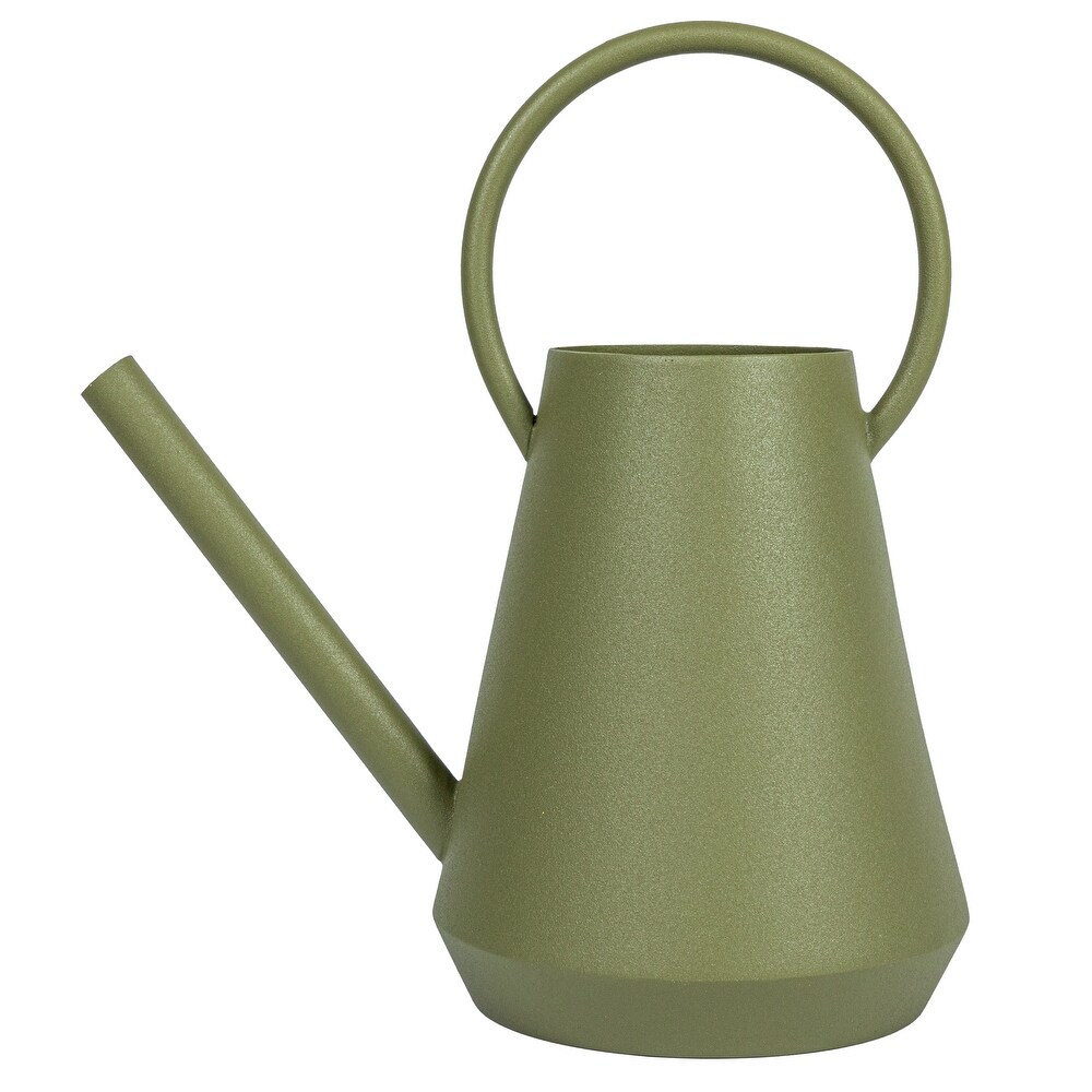 Textured Metal Garden Watering Can   10.3\