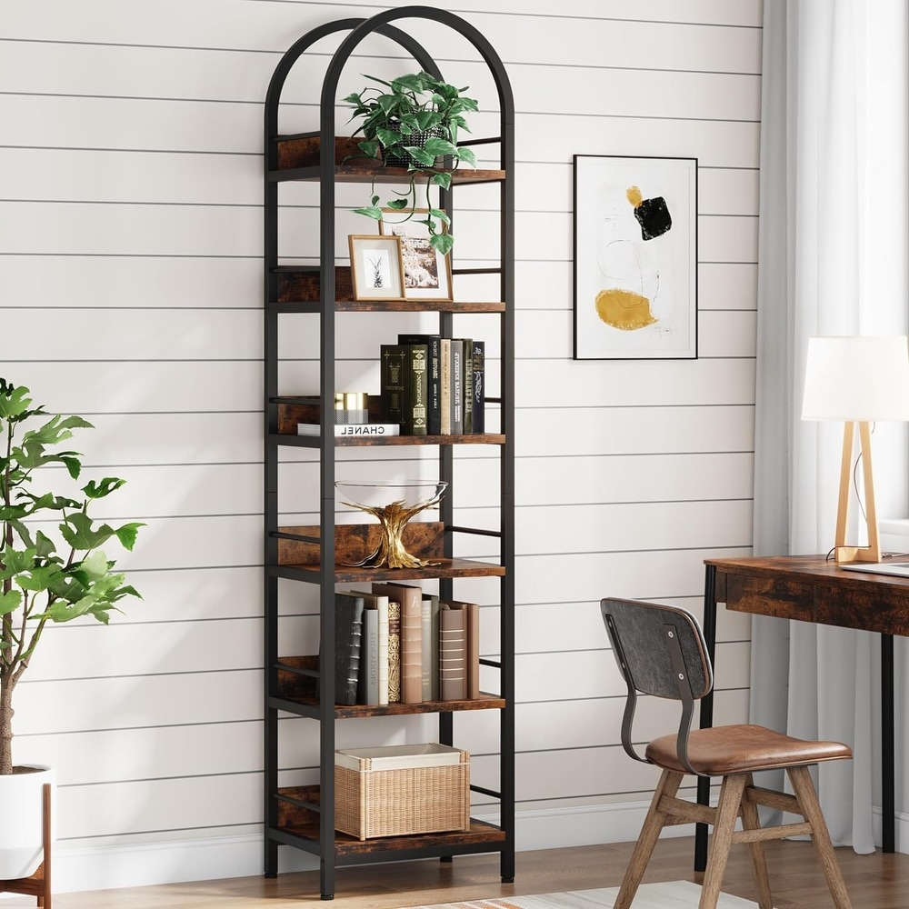 Tall Arched Bookcase  78.7\