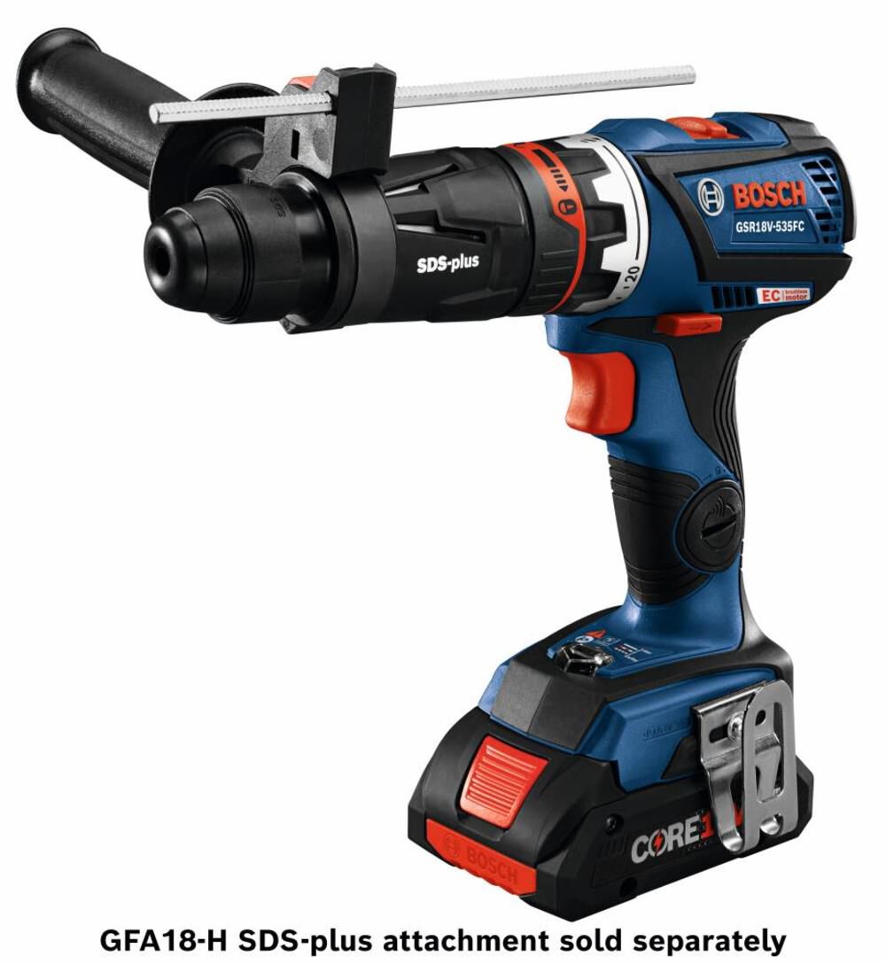 Bosch 18V EC 5 In 1 Drill/Driver Kit Flexiclick Reconditioned GSR18V-535FCB15-RT from Bosch