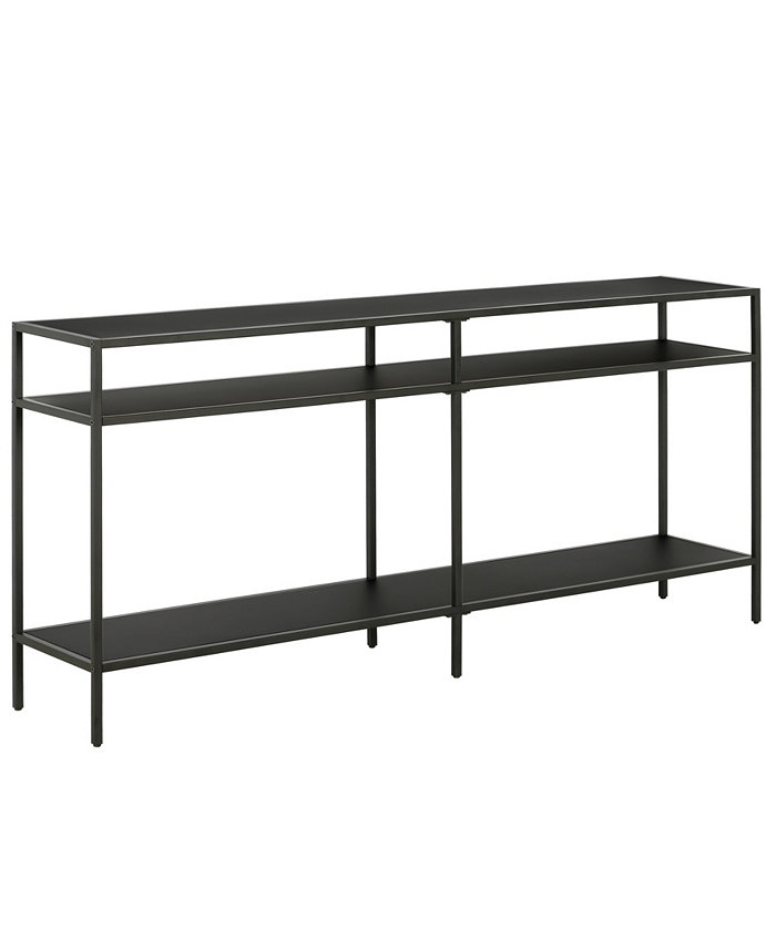 Hudson and Canal Sivil 64 Console Table with Shelves