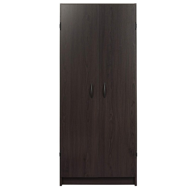 Closetmaid 1556 Sturdy Wooden Pantry Cabinet With Fixed And Adjustable Shelves For Added Storage Espresso