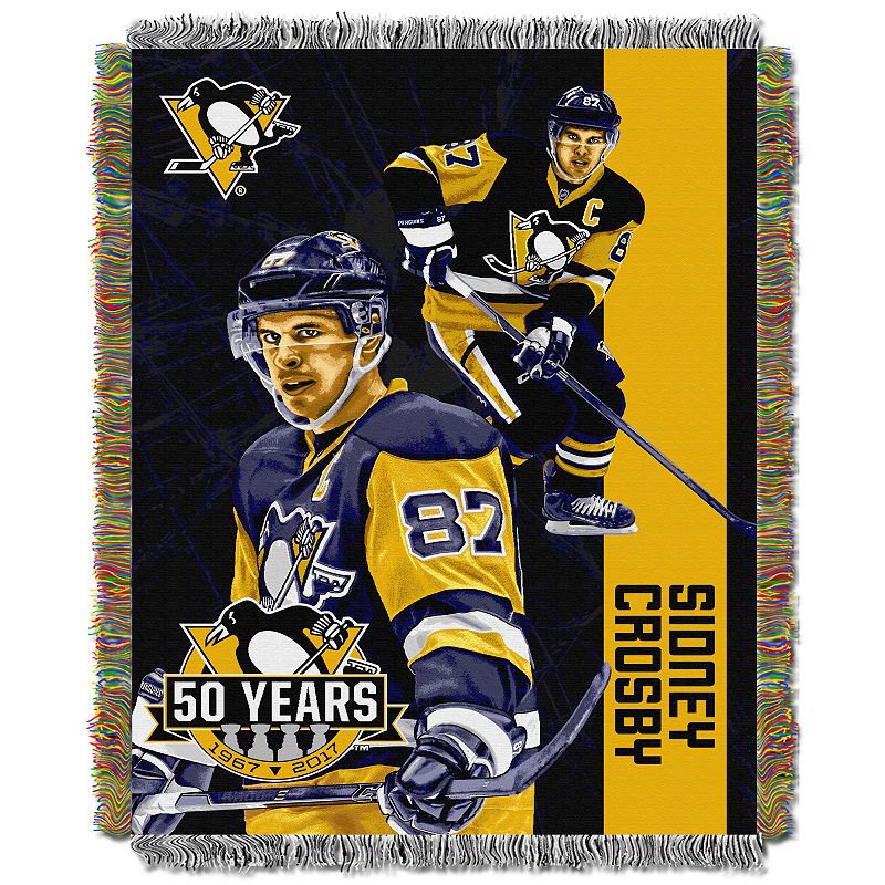 Pittsburgh Penguins Sidney Crosby Throw Blanket