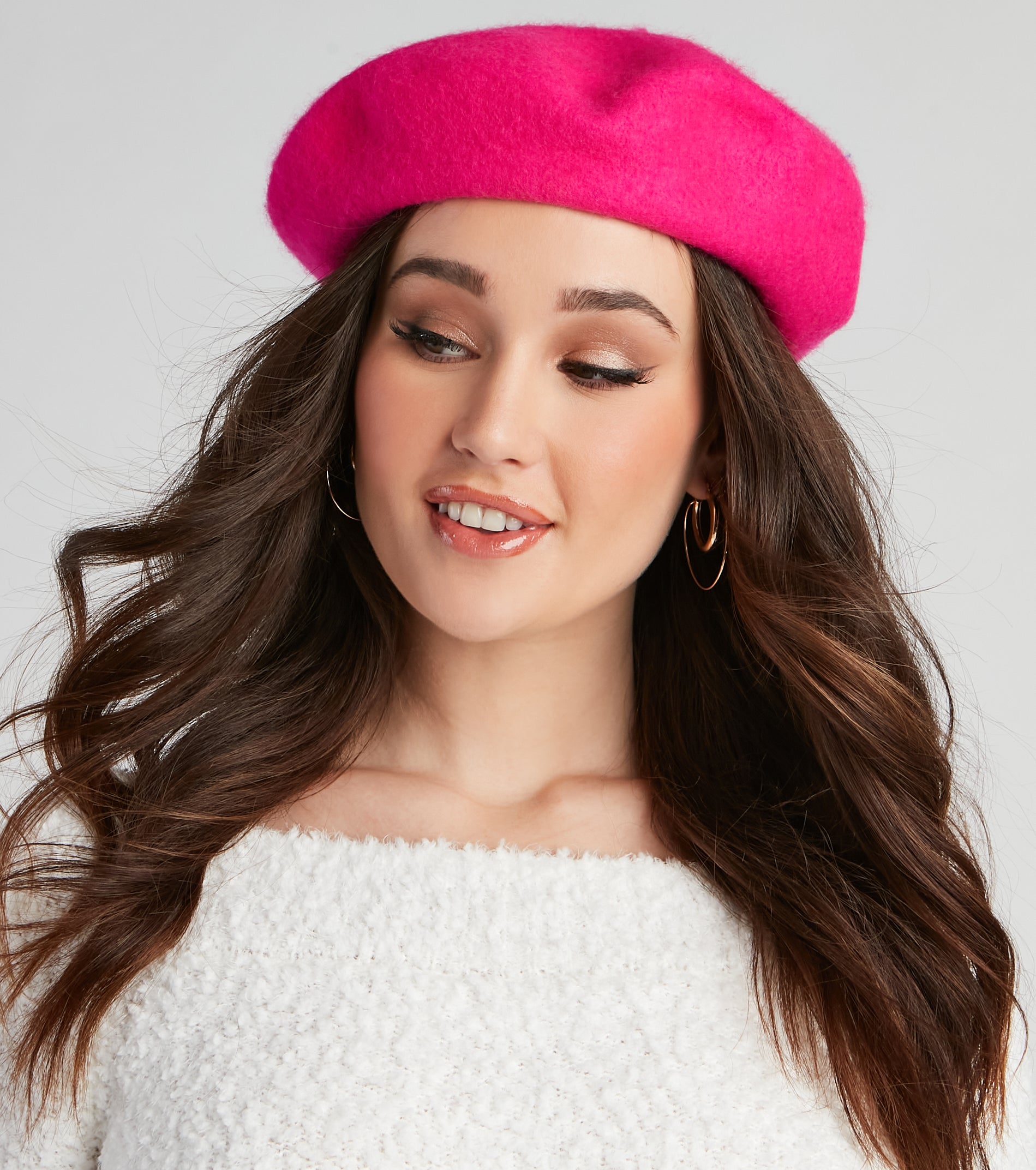 Simply Cute Faux Wool Beret