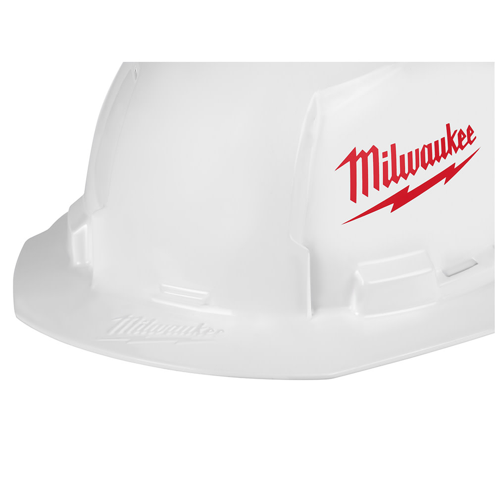 Milwaukee Full Brim Hard Hat with BOLT Accessories Type 1 Class E