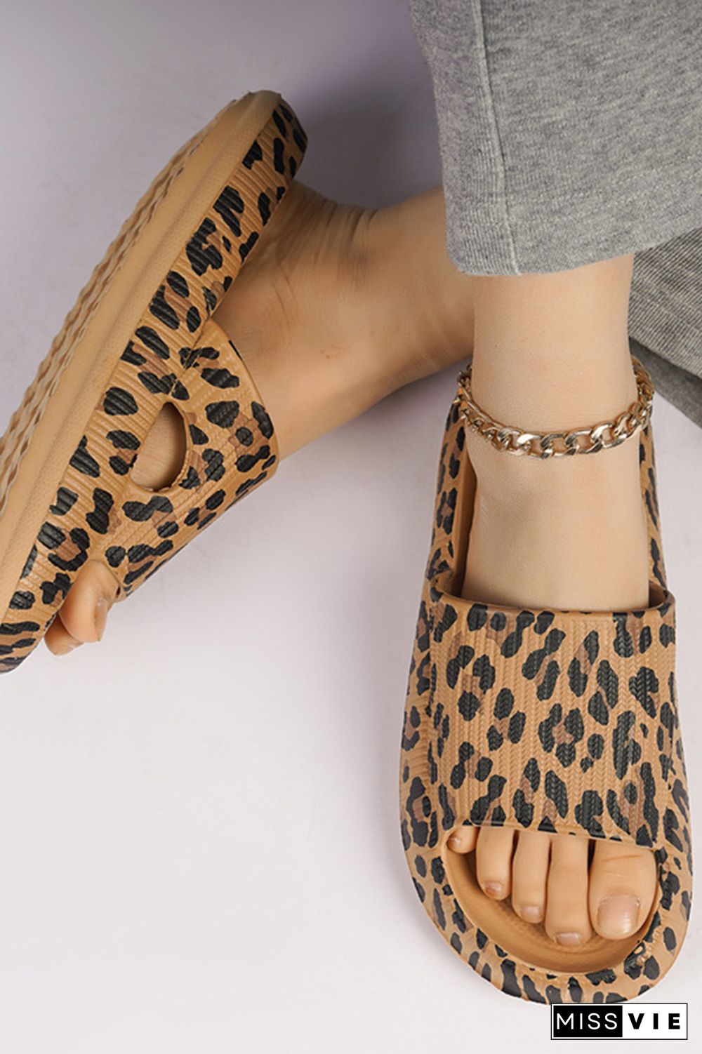 Leopard Housewear Slippers