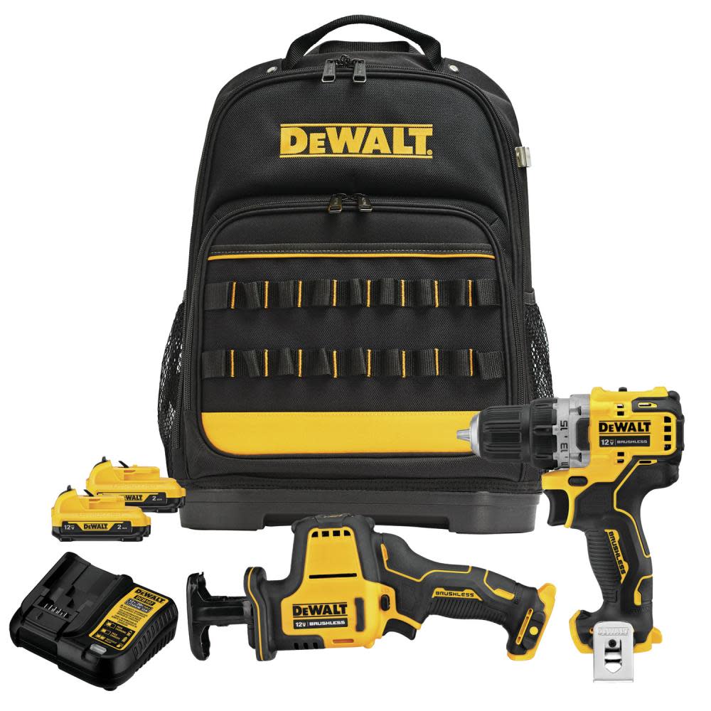 DEWALT XTREME 12V MAX 2pc Cordless Combo Kit with Backpack