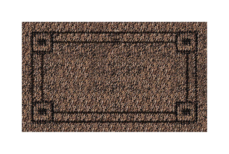 GrassWorx 30 in. L X 18 in. W Brown AstroTurf Door Mat