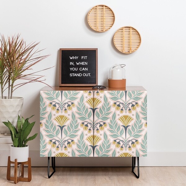 Zoltan Ratko My Favorite Geometric Pattern Made-to-Order Credenza Cabinet