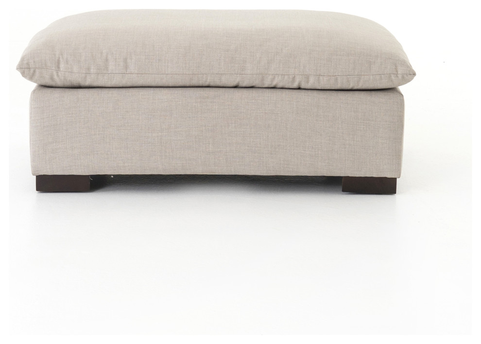 Westworld Modern Ottoman  39 quot  Transitional   Footstools And Ottomans   by Zin Home  Houzz