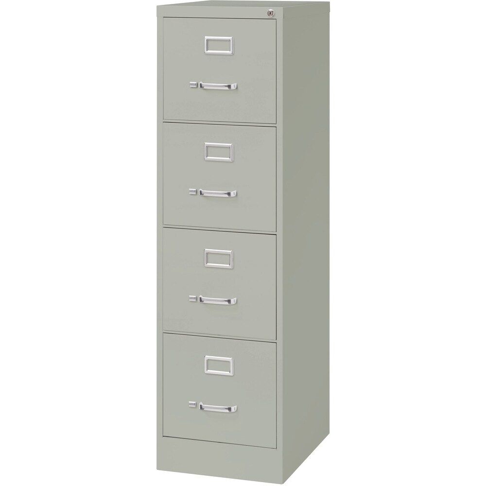 Porch   Den Tower Grove 52 inch Grey Vertical File Cabinet