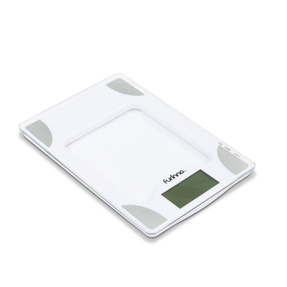 Furinno DaPur Digital Precision Kitchen Scale with Glass Top FK170