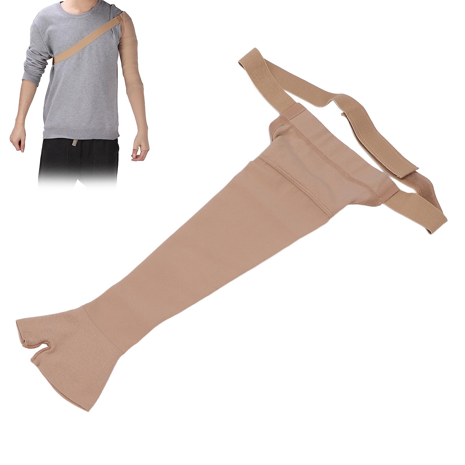 Lymphedema Compression Arm Sleeve Polyurethane Post Mastectomy Support Arm Sleeve For Swelling Supports Left Handed