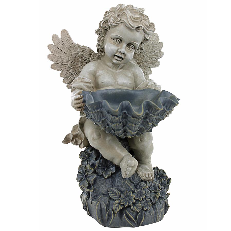 Design Toscano Heavenly Offering Cherub Garden Statue