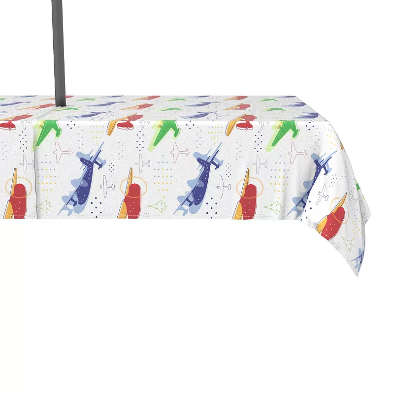 Water Repellent， Outdoor， 100% Polyester， 60x84， Airplane Design