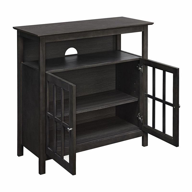 Convenience Concepts Big Sur Highboy TV Stand， Black