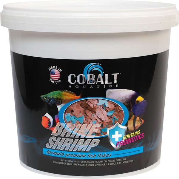 Cobalt Aquatics Brine Shrimp Flakes Fish Food