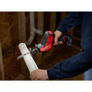 MW M12 FUEL 12V Lithium-Ion Cordless Oscillating Multi-Tool and HACKZALL with two 3.0 Ah Batteries 2526-20-2520-20-48-11-2412