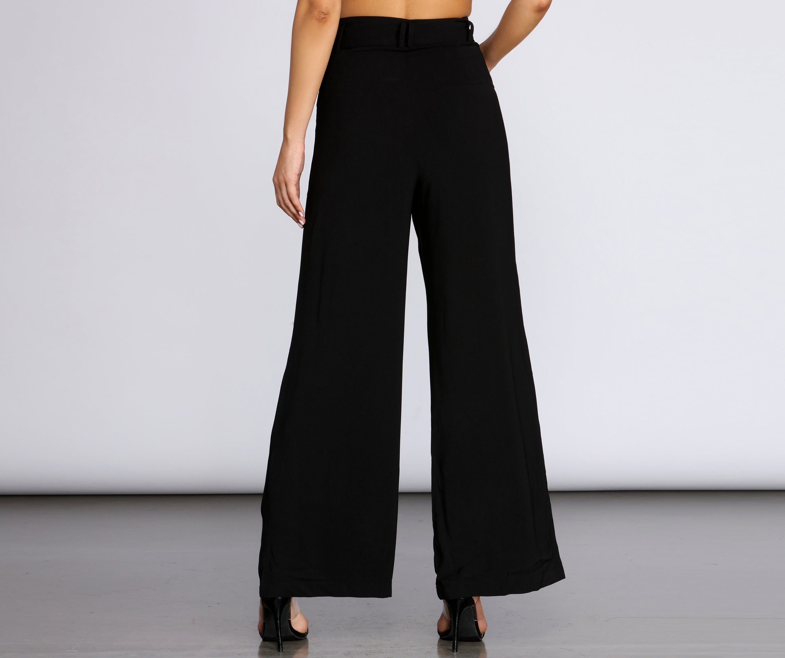 Easy Going Wide Leg Trousers