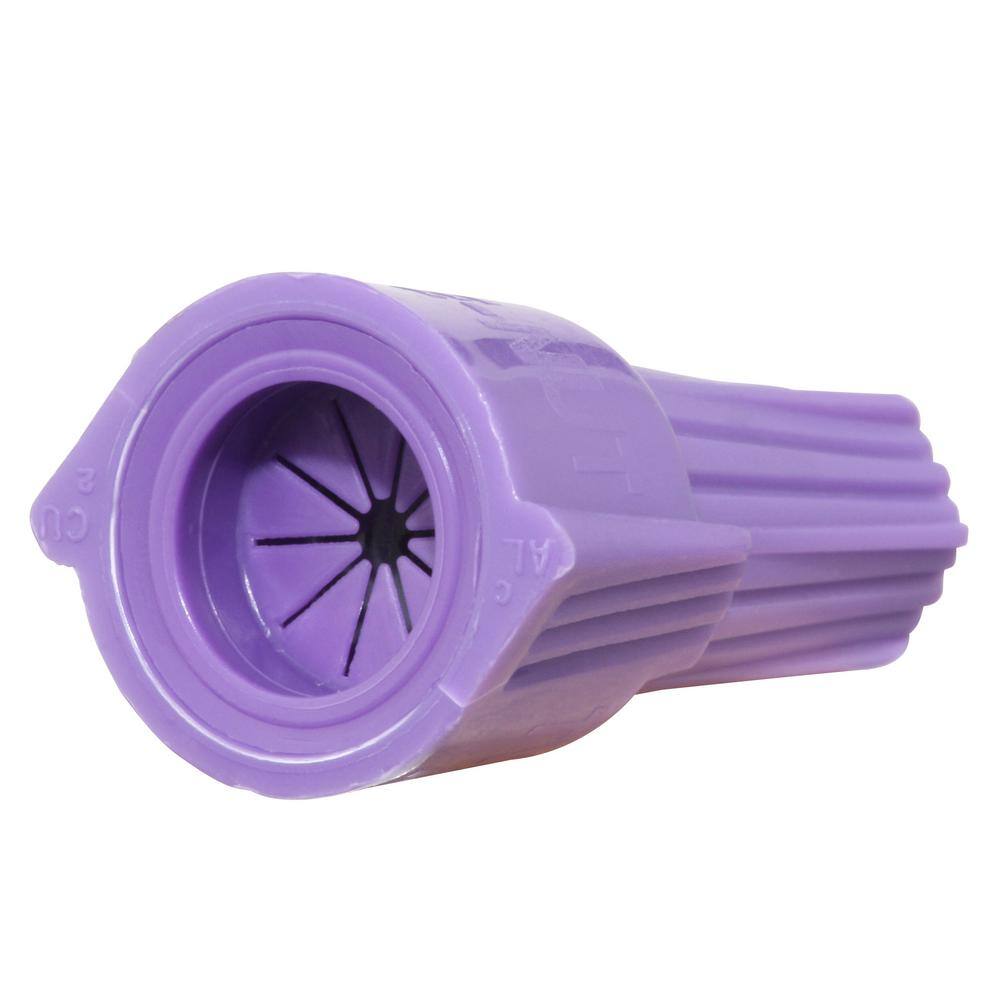 IDEAL Twister AlCu Wire Connectors Purple (10-Pack) 30-1765S