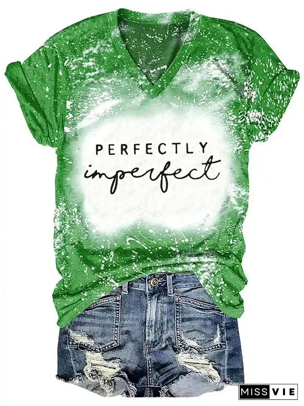 Perfectly Imperfect Casual Tie Dye Shirt