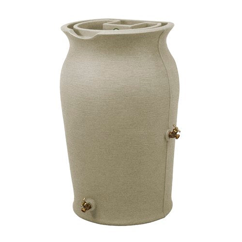 Good Ideas Impressions Amphora 50 Gallon Rain Saver - Dark Granite