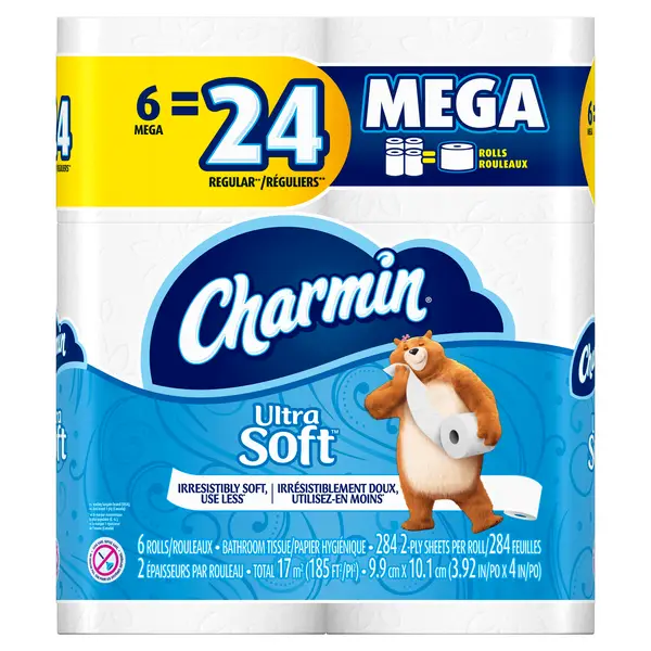 Charmin Ultra Soft Mega Roll