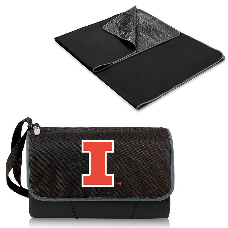 Picnic Time Illinois Fighting Illini Blanket Tote