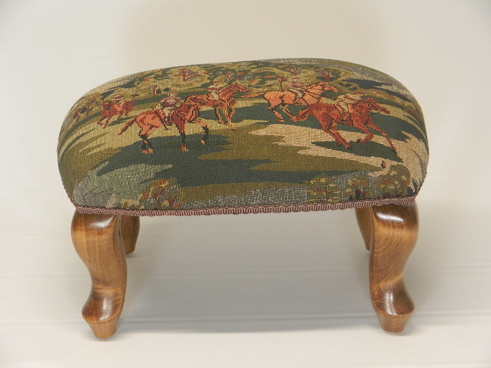 Queen Anne Footstool   Traditional   Footstools And Ottomans   by Concept Designs  LLC  Houzz