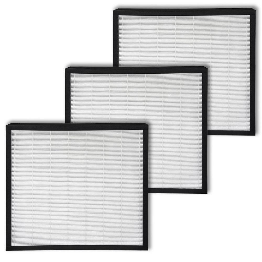 QuFresh 16 in. HEPA AS1000WHT Air Scrubber Replacement Filter 3-count AS1000-HEPA-3