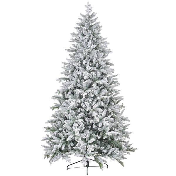 8ft Snow Flocked Artificial Christmas Tree