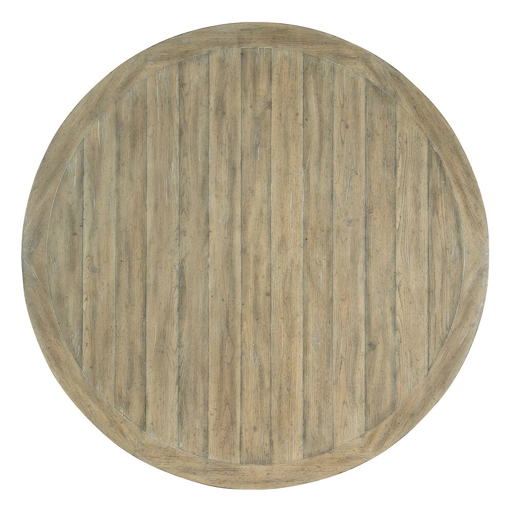 Surfrider 60in Rattan Round Dining Table   60\