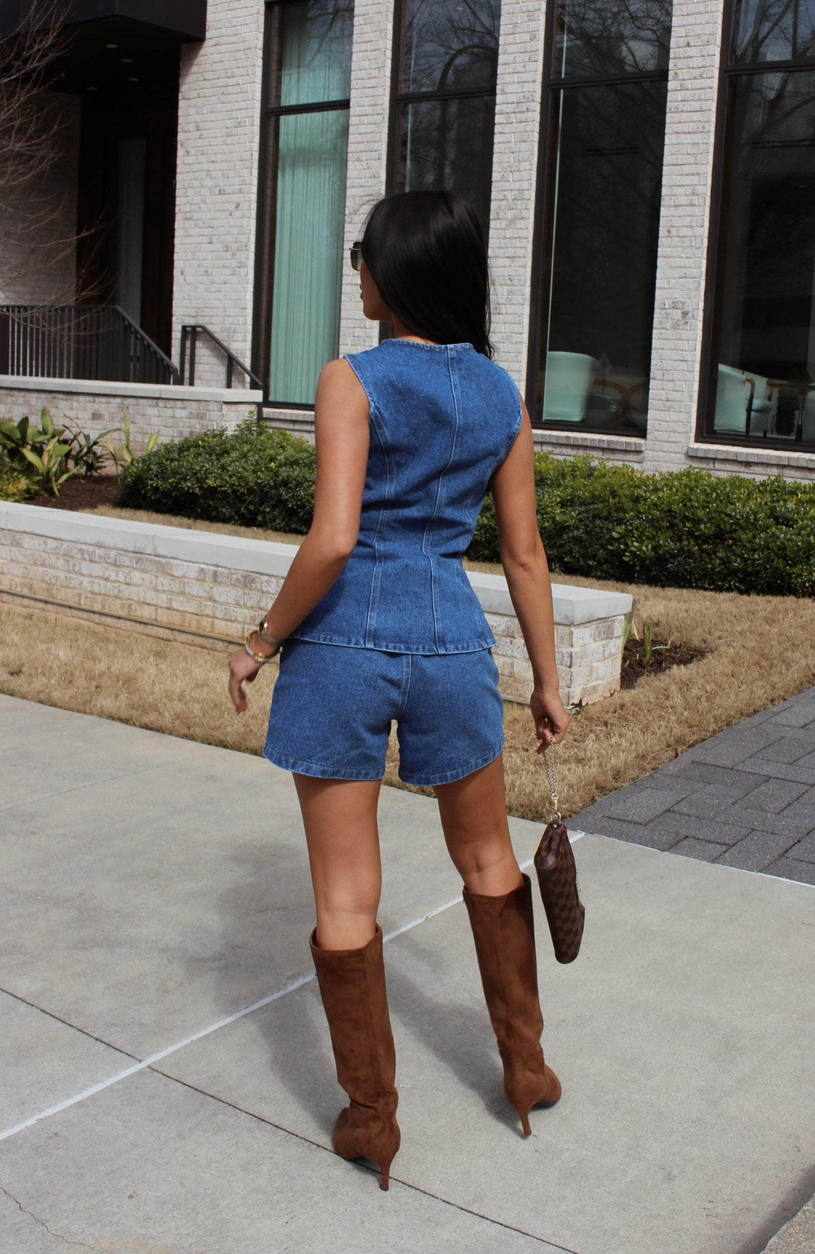 Westwood Denim Vest Top