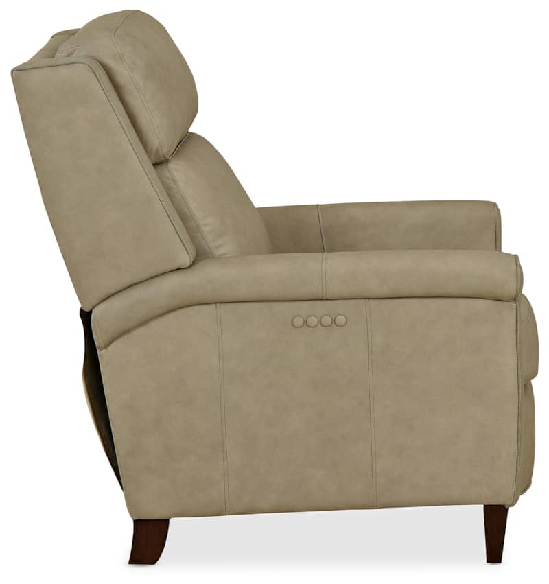 Hooker Furniture Living Room Rankin Power Recliner With Power Headrest