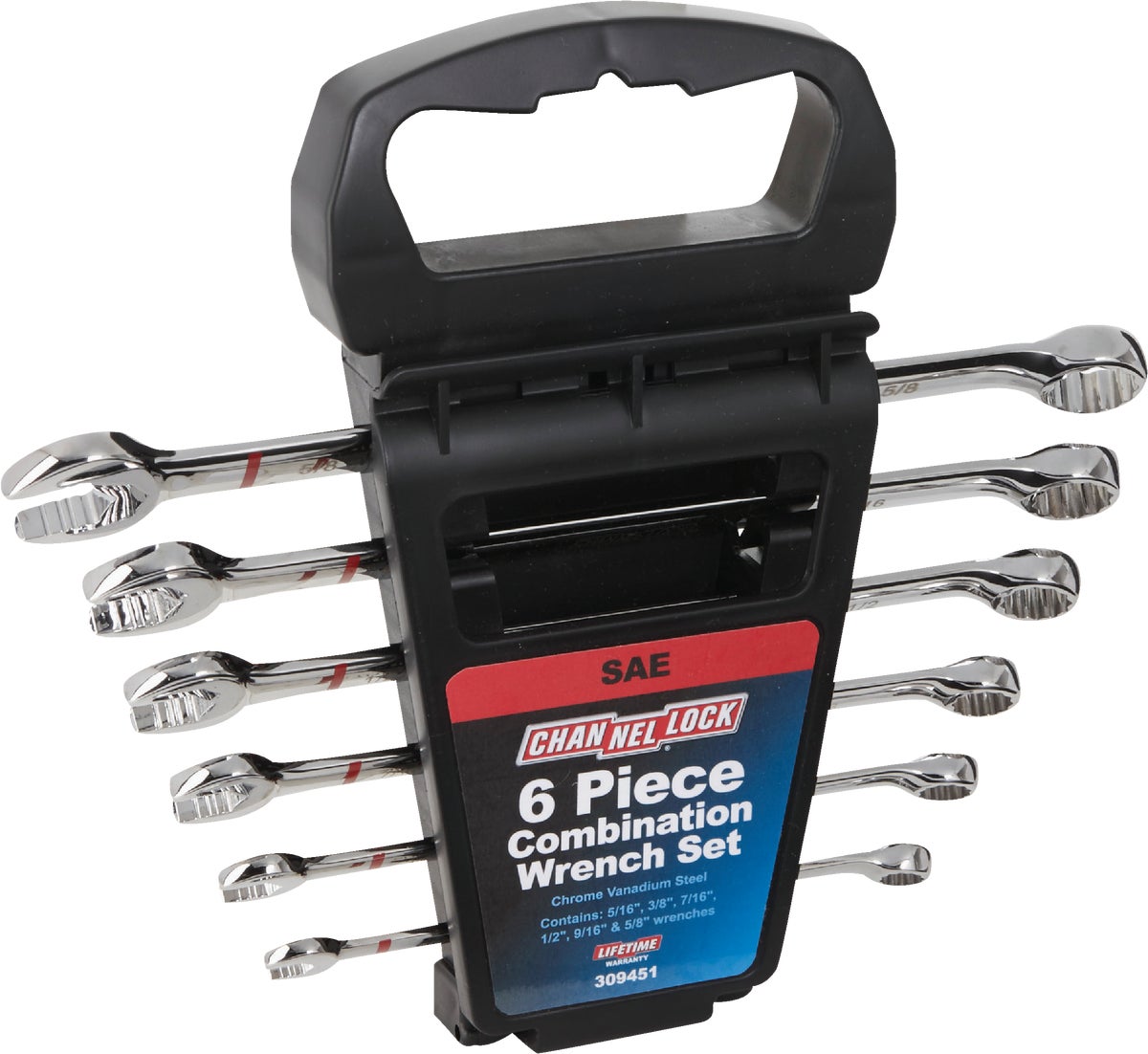 Channellock 6-Piece Combination Wrench Set