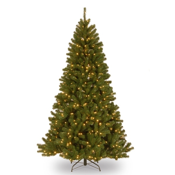 National Tree Company 7.5 ft. PowerConnect North Valley Spruce Tree with Dual Color LED's