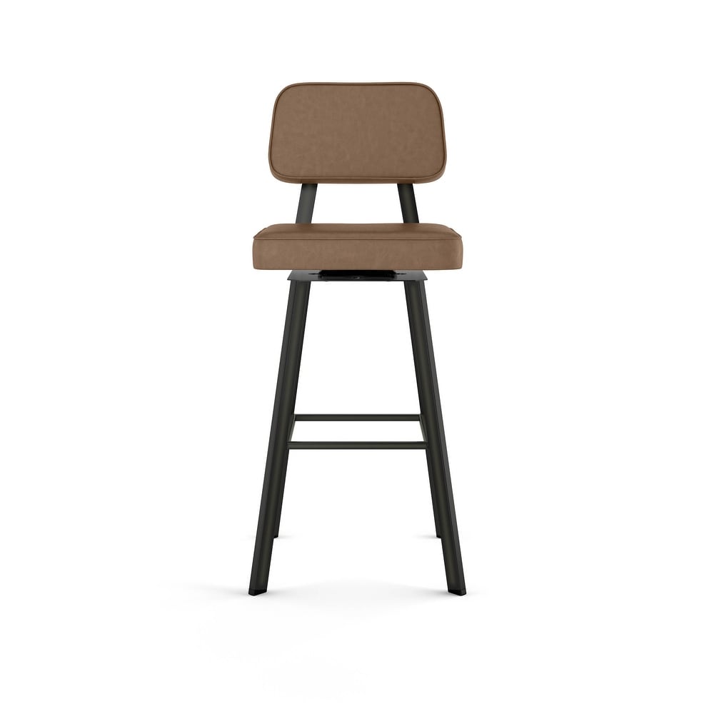 Amisco Clarkson Swivel Bar Stool