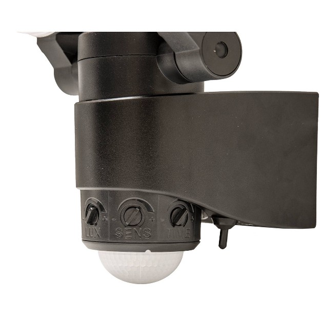 Maxsa Innovations Battery Powered Motion Activated Dual Head Led Security Spotlight