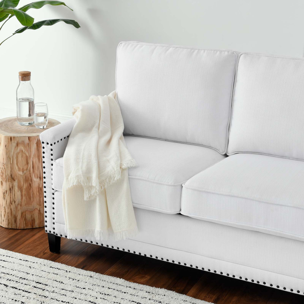 Ashton Upholstered Fabric Sofa   Transitional   Sofas   by Modway  Houzz