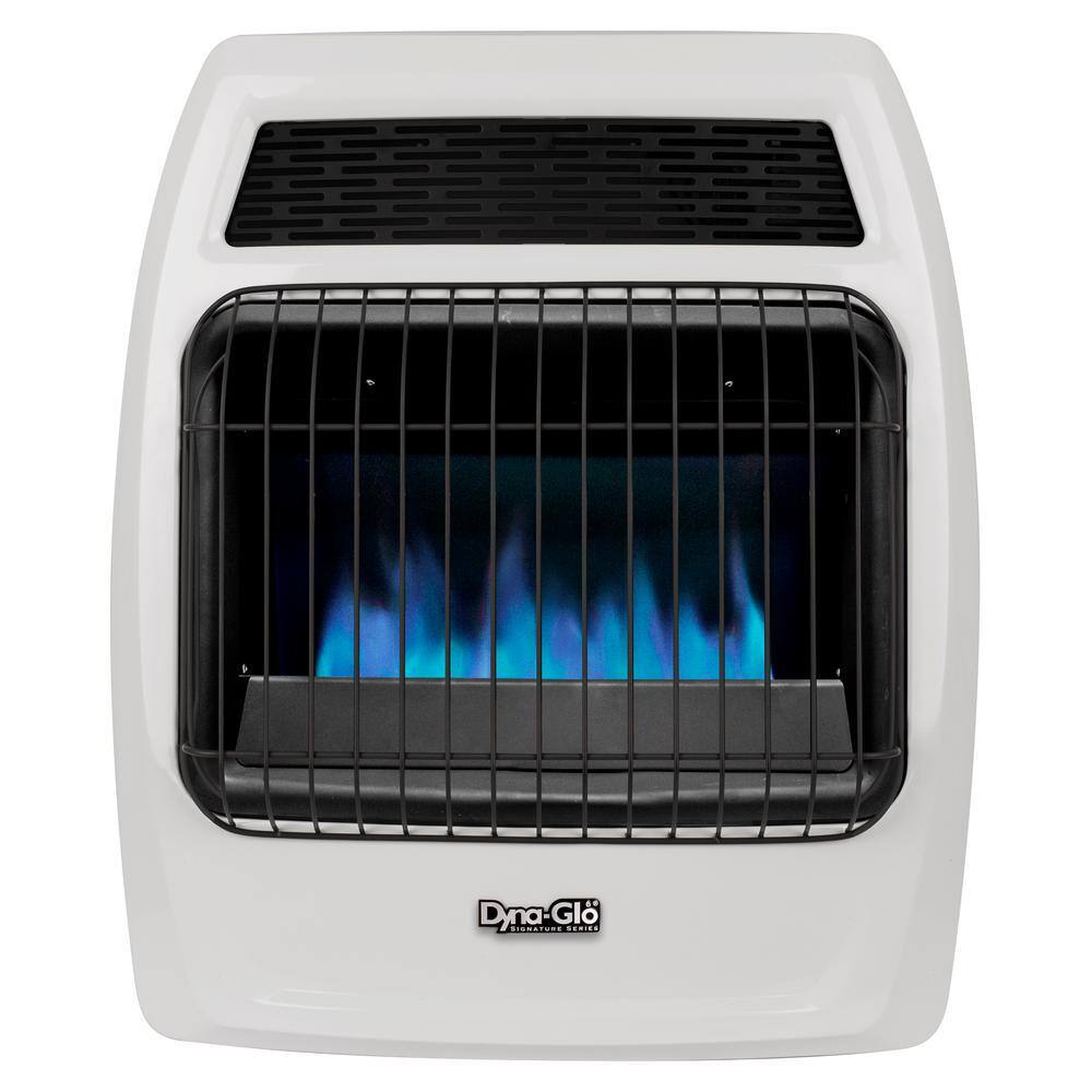 Dyna-Glo 20000 BTU Blue Flame Vent Free Liquid Propane Thermostatic Wall Heater BFSS20LPT-4P