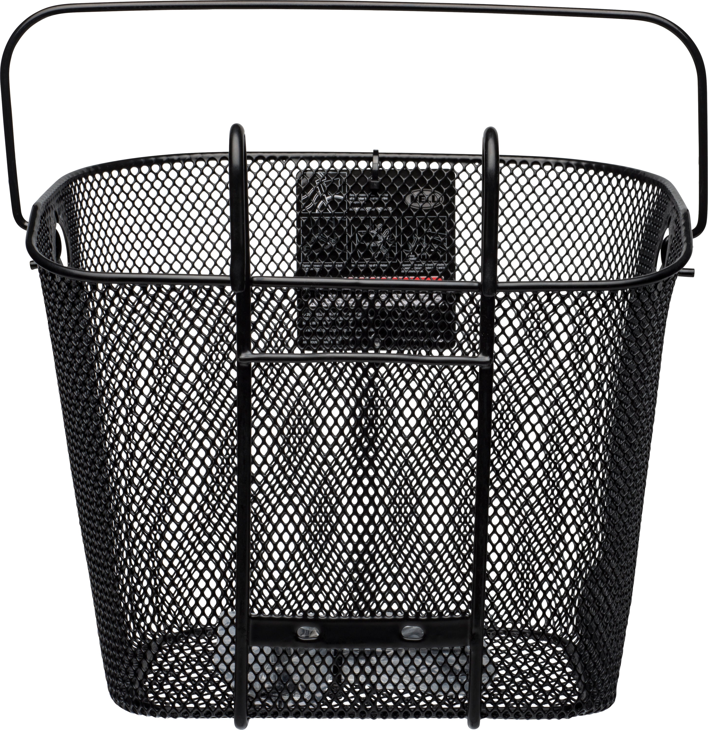 Bell Tote 510 Metal Handlebar Bike Basket， Black