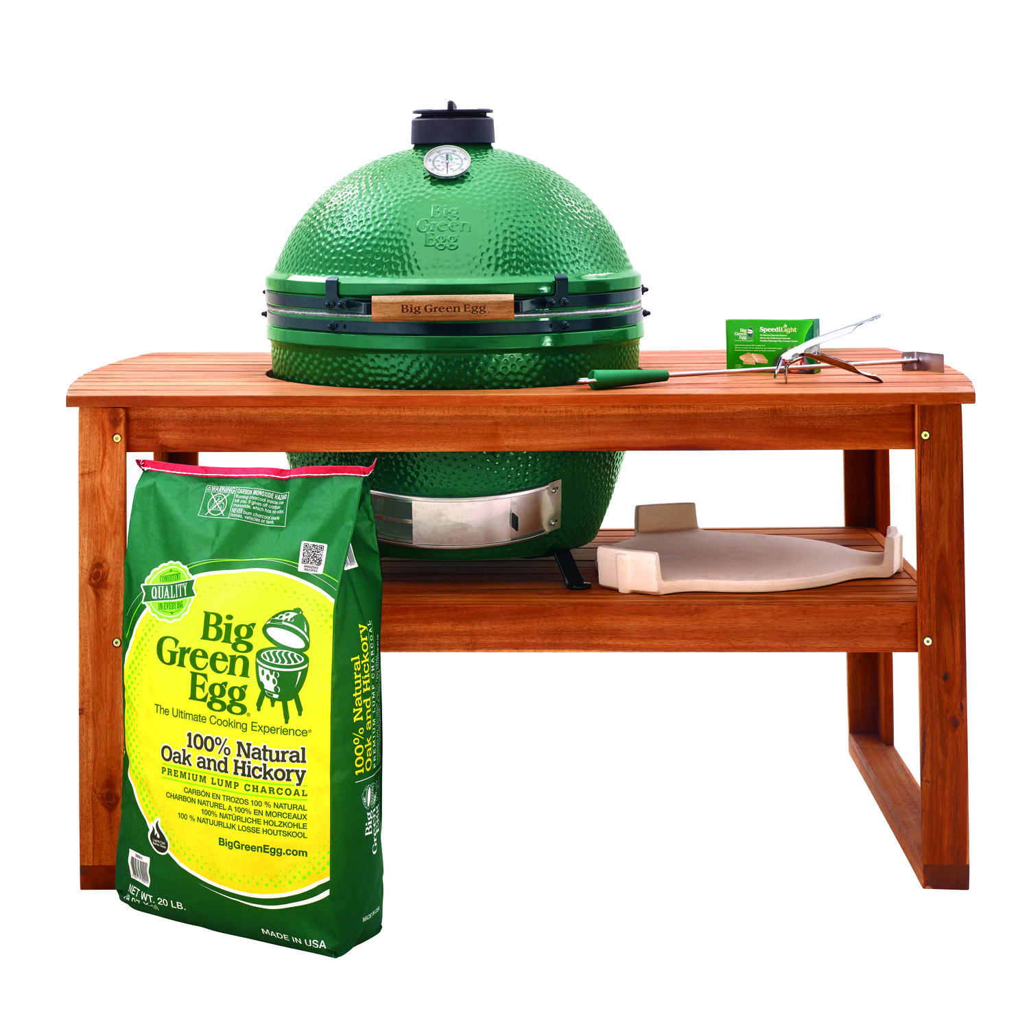 Big Green Egg XLarge EGG Collection with Acacia Table