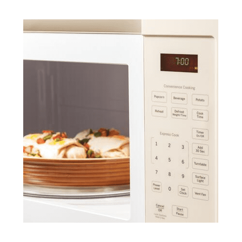 Ge 1.6 Cu. Ft. Over-The-Range Microwave Oven, Bisque, 1000 Watts