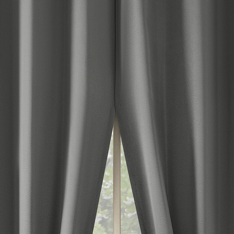 No. 918 Brandon Magnetic Closure Grommet Room Darkening 2 Curtain Panels