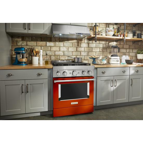 KitchenAid KFDC500JSC 303939 Smart CommercialStyle Dual Fuel Range with