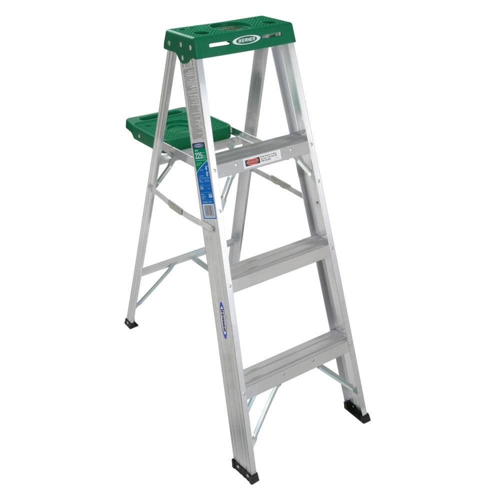 4 Ft Aluminum Type II Step Ladder