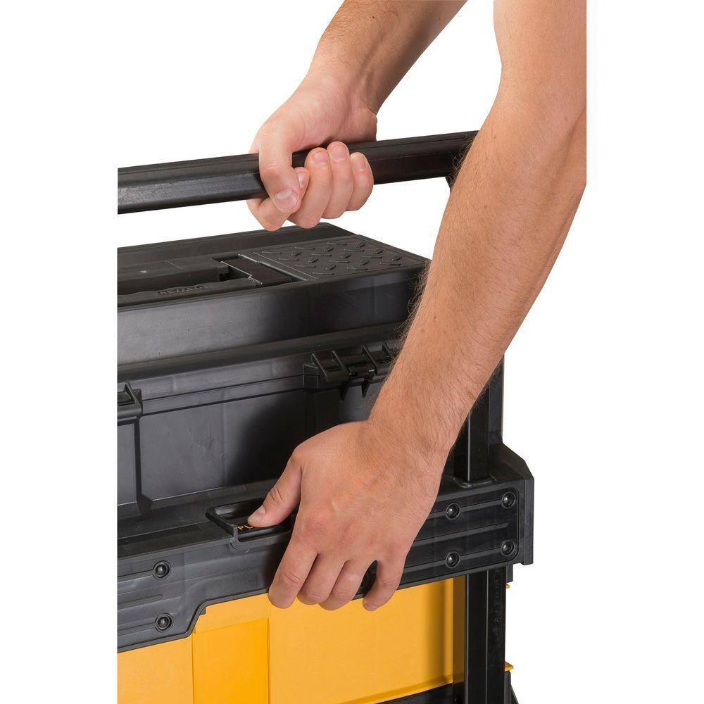 DW 16 in. 4-in-1 Cantilever Tool Box Mobile Work Center DWST20880