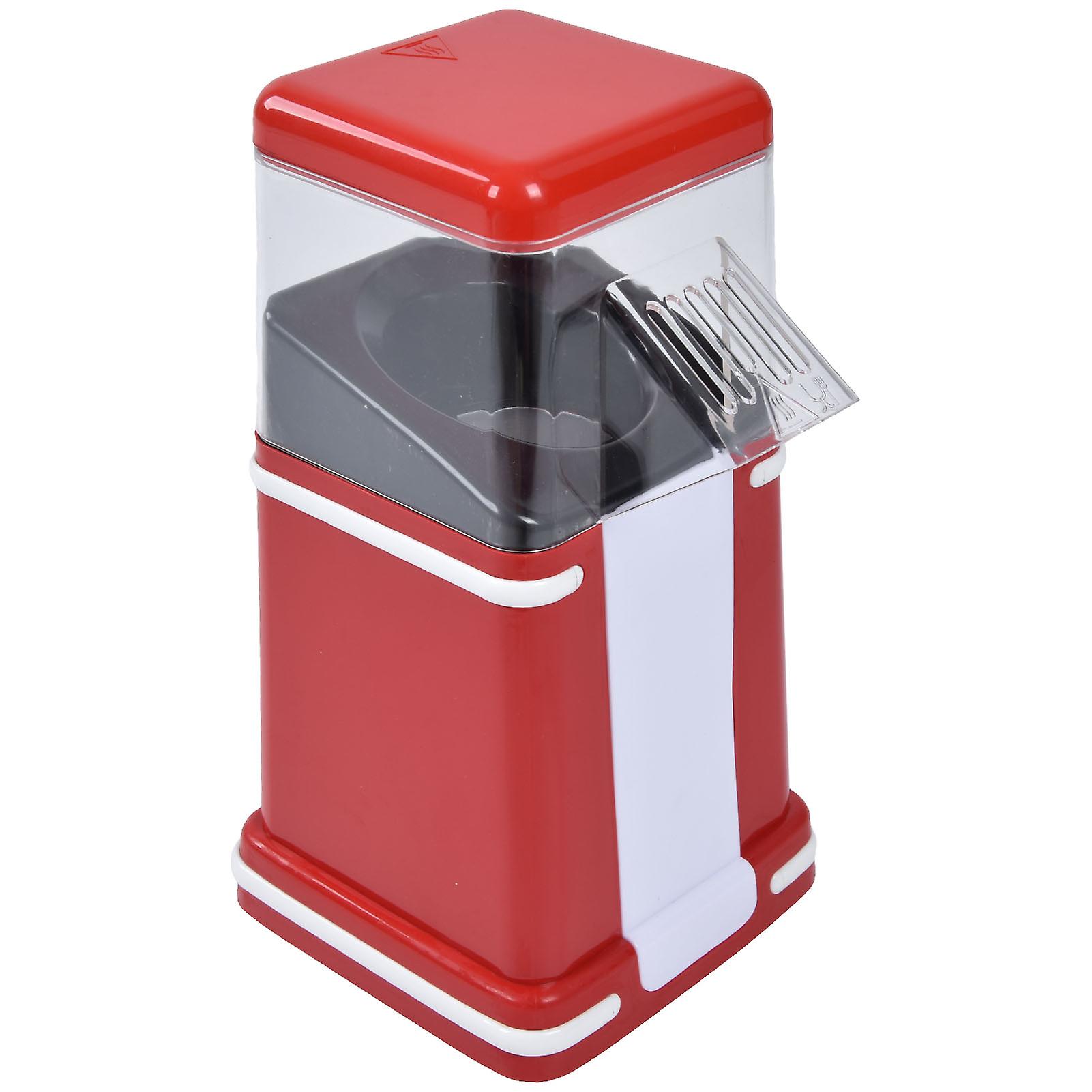 Electric Popcorn Maker Hot Air Design Compact Structure 1200w Popcorn Popper Machine For Family Partyus Plug 110v